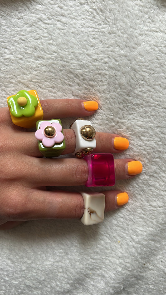 Flower Rings