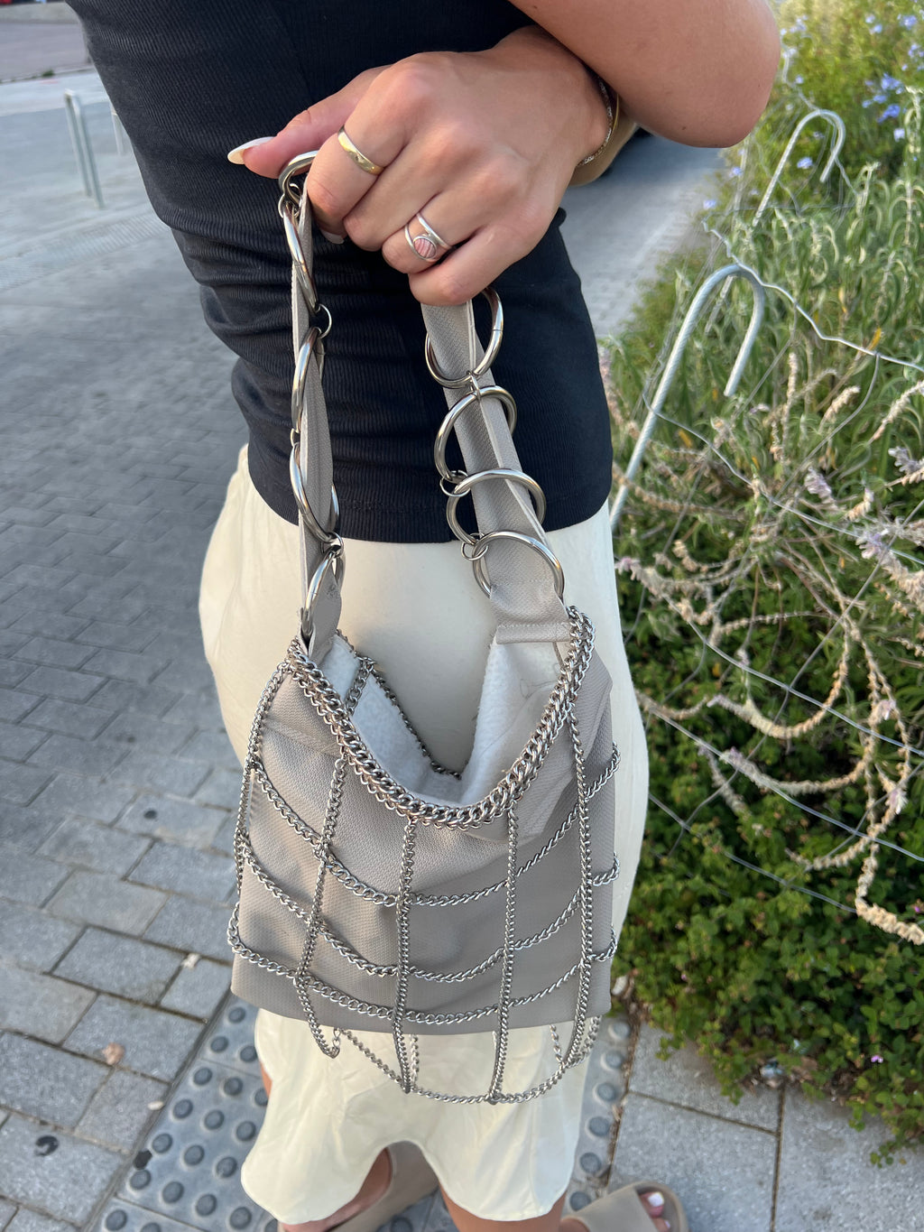 ASH CHAIN BAG