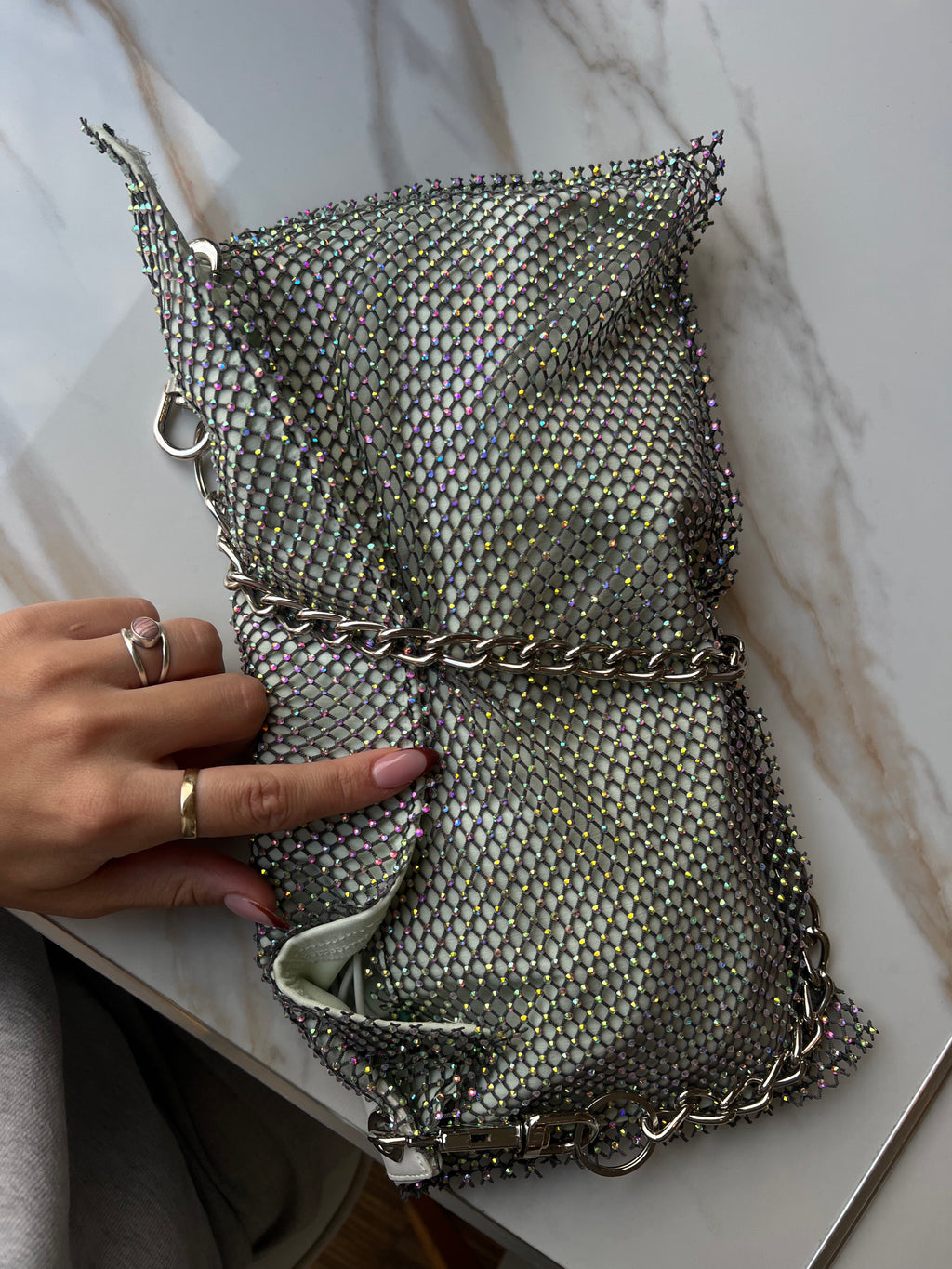 LEMON CRYSTAL BAG