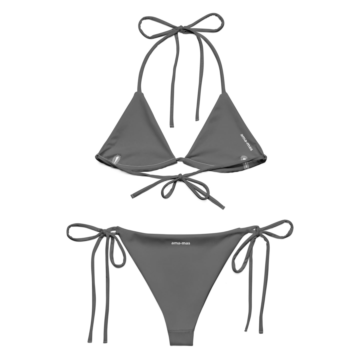 String Bikini Grey