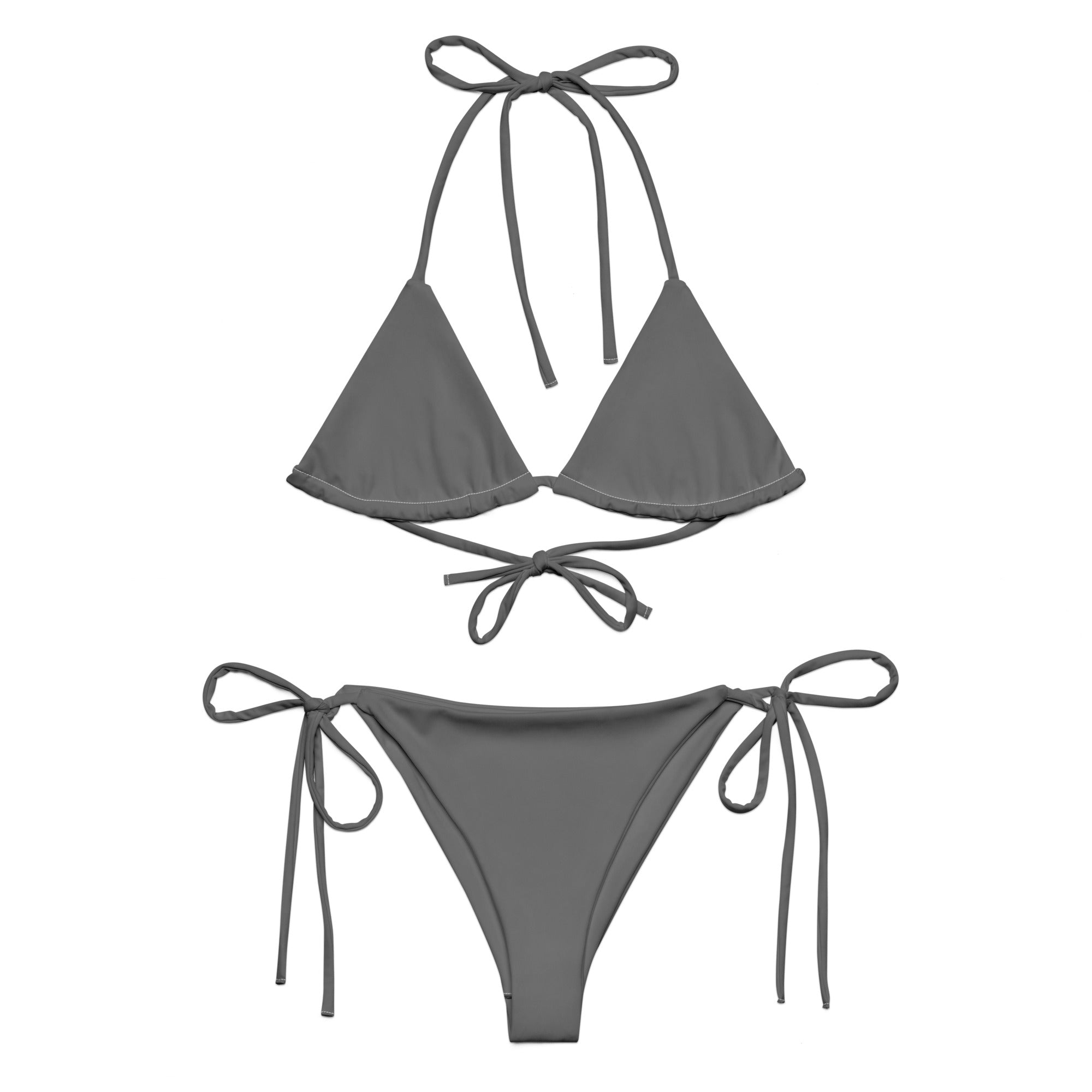 String Bikini Grey