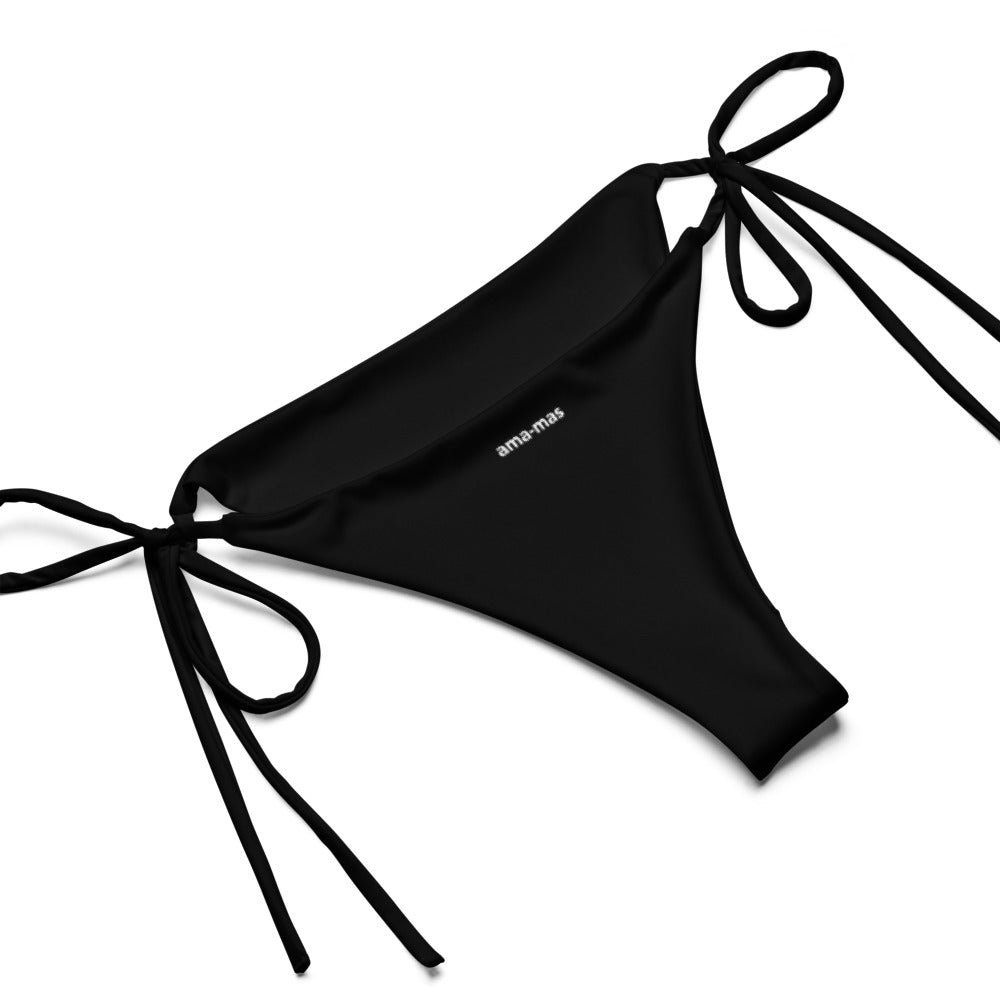 String Bikini Black