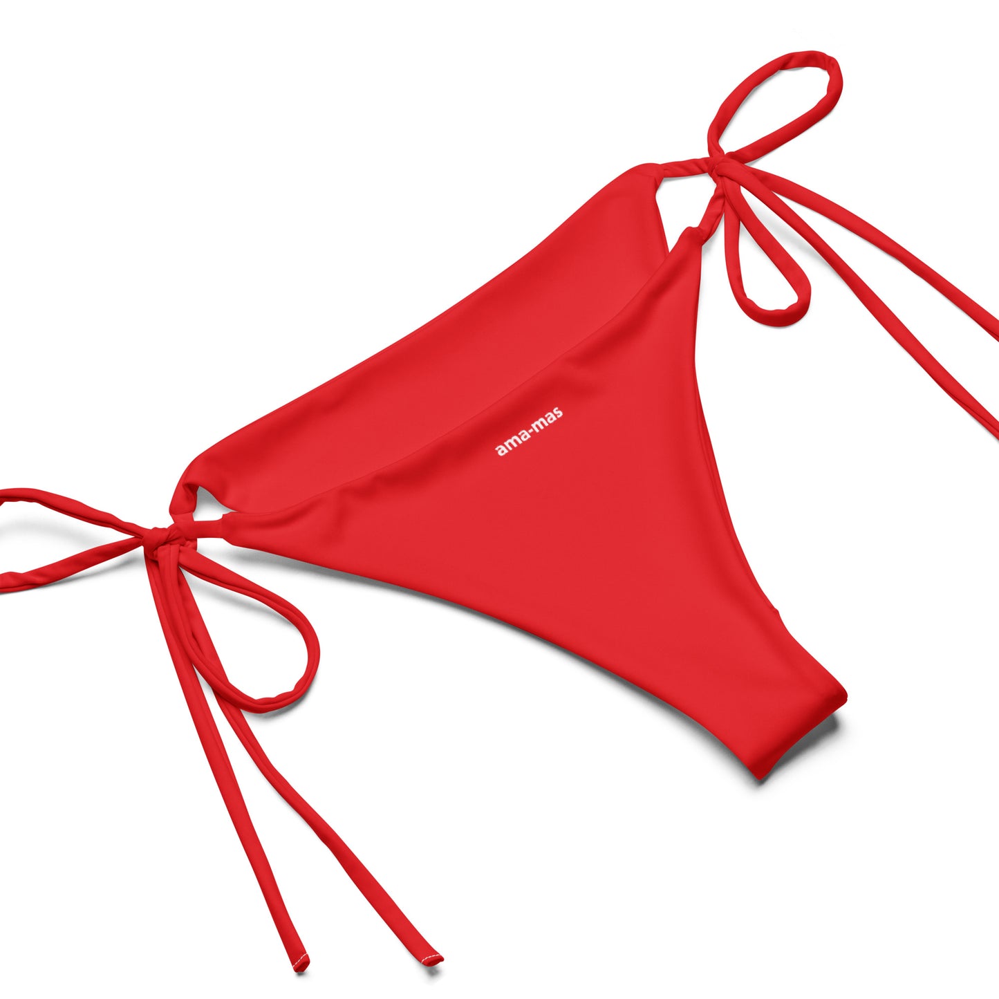 String Bikini Red